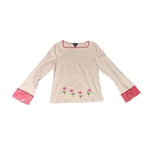 LIMITED TOO velvet on sleeves top!!! Y2k!!! Vintage!!! Very hard to find!!